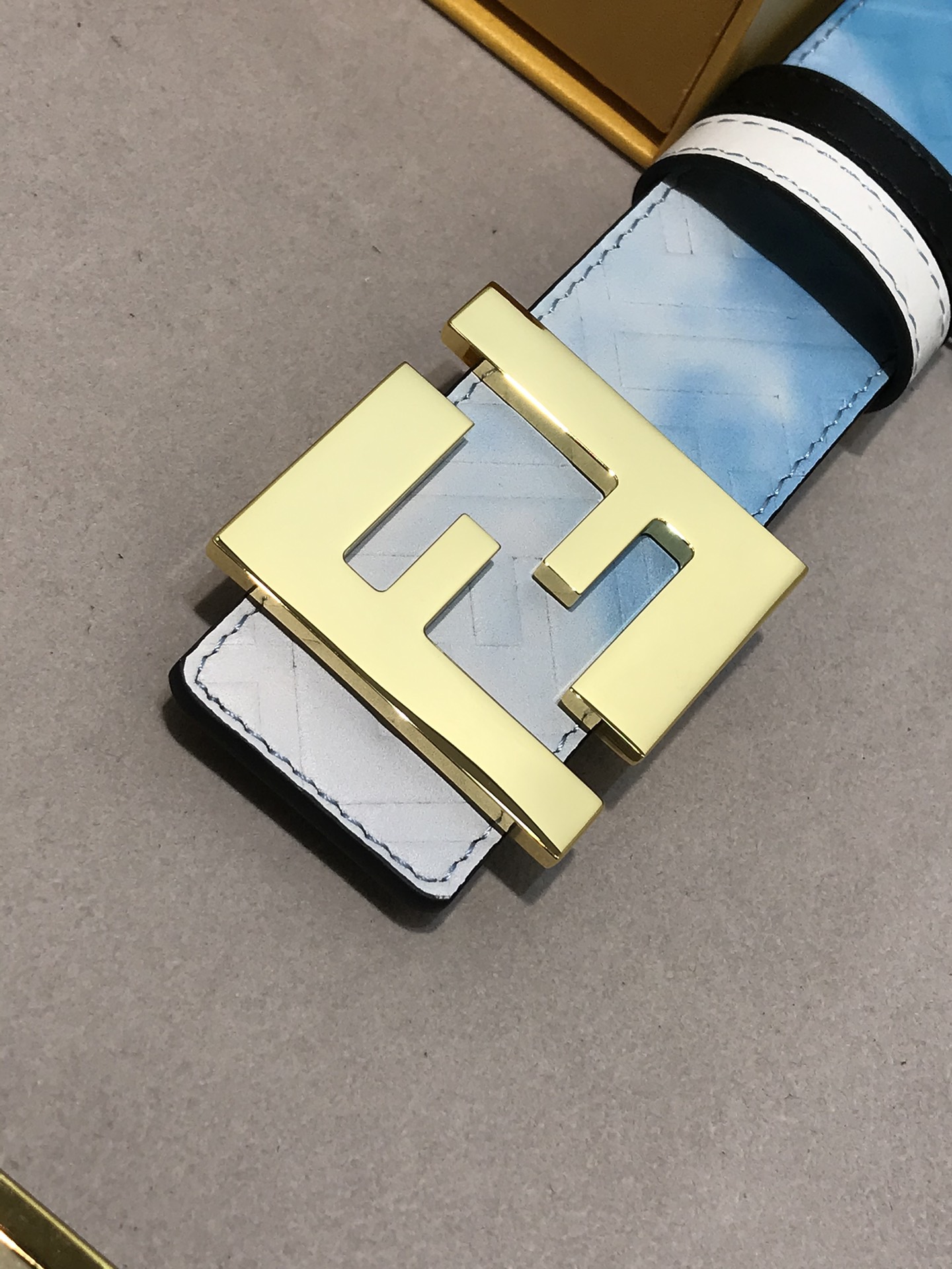Fendi Leather Belt 8mm