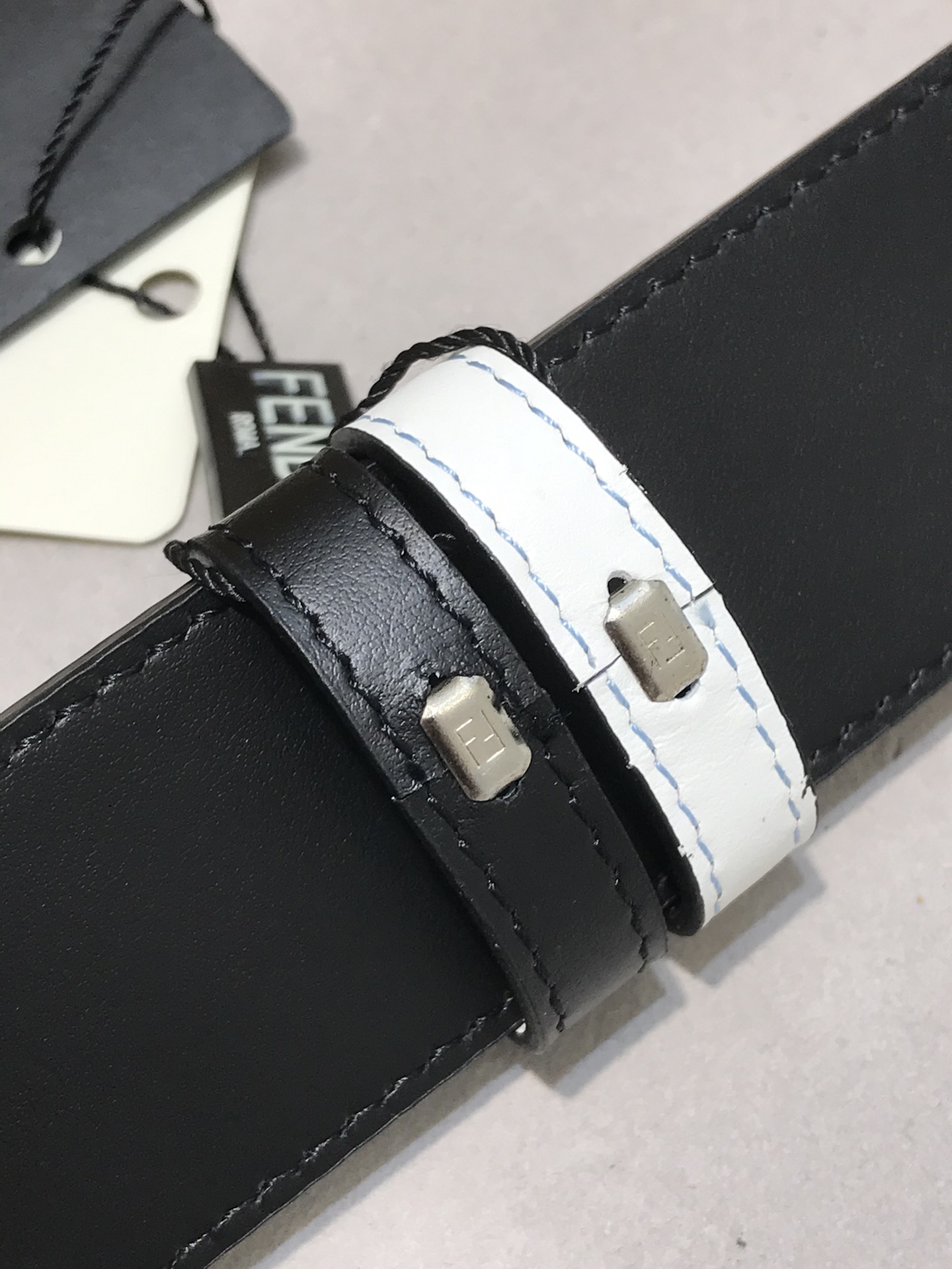 Fendi Leather Belt 8mm