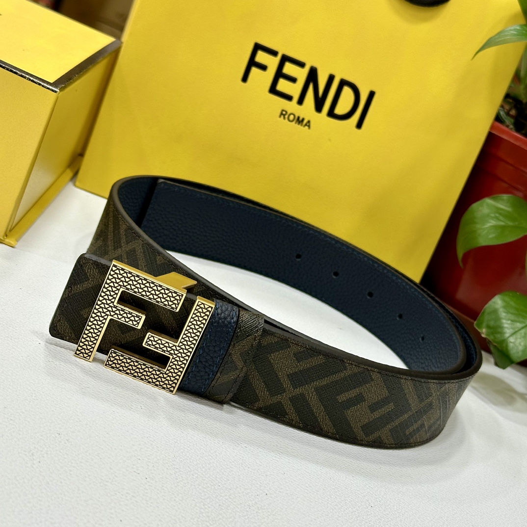 Fendi Basic Belt Black M