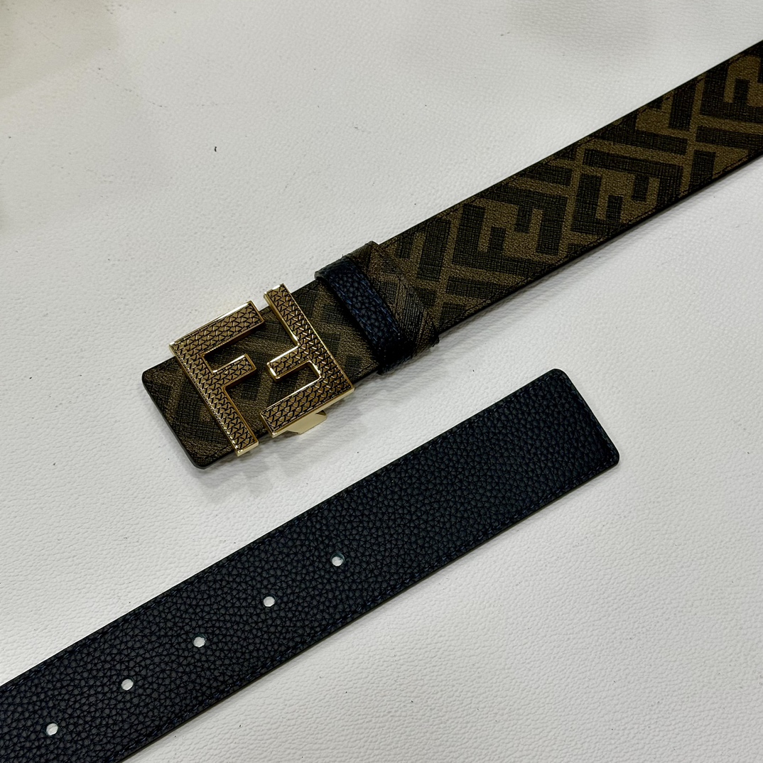 Fendi Basic Belt Black M