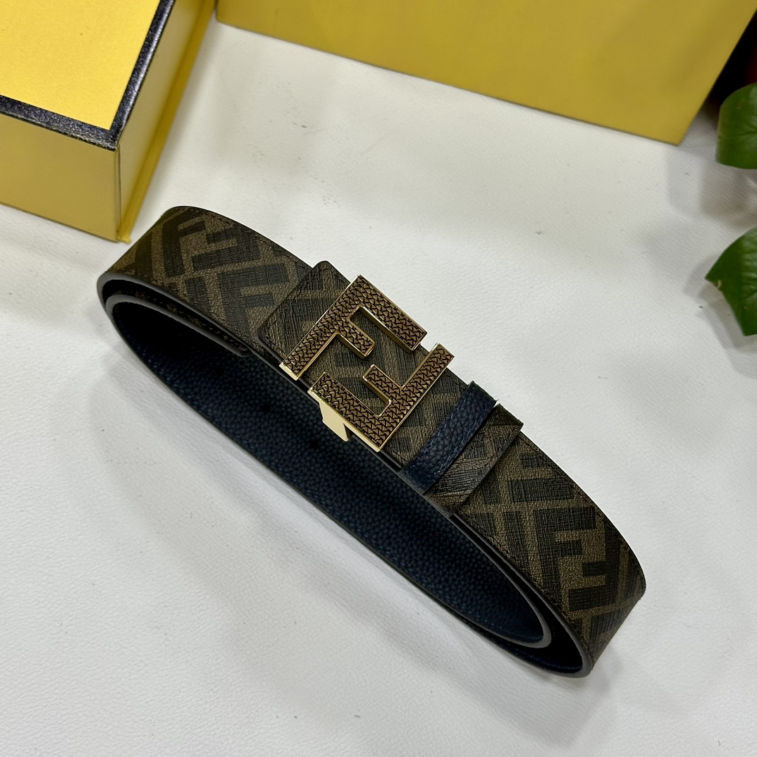 Fendi Basic Belt Black M