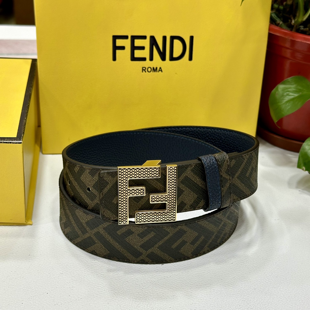 Fendi Basic Belt Black M