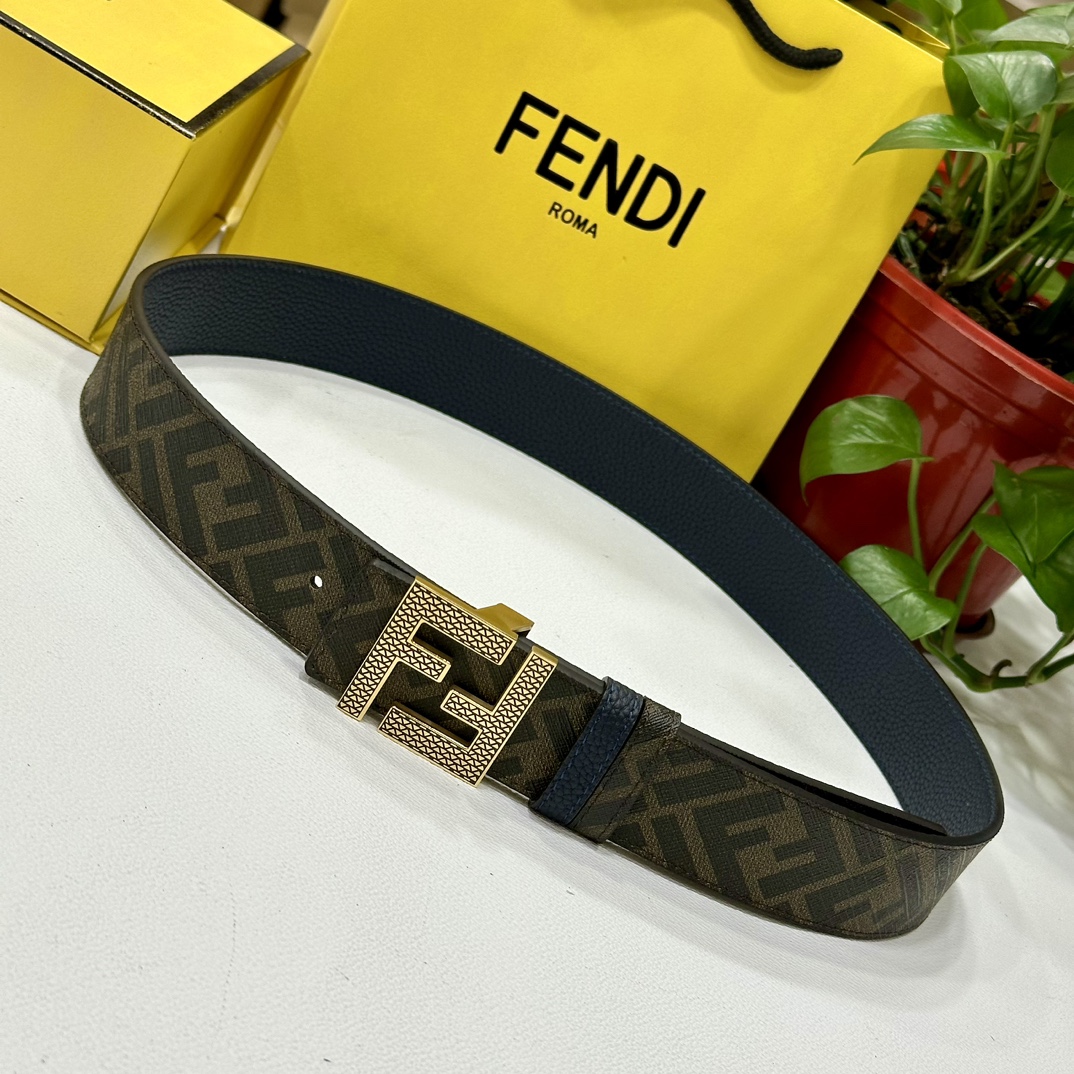 Fendi Basic Belt Black M