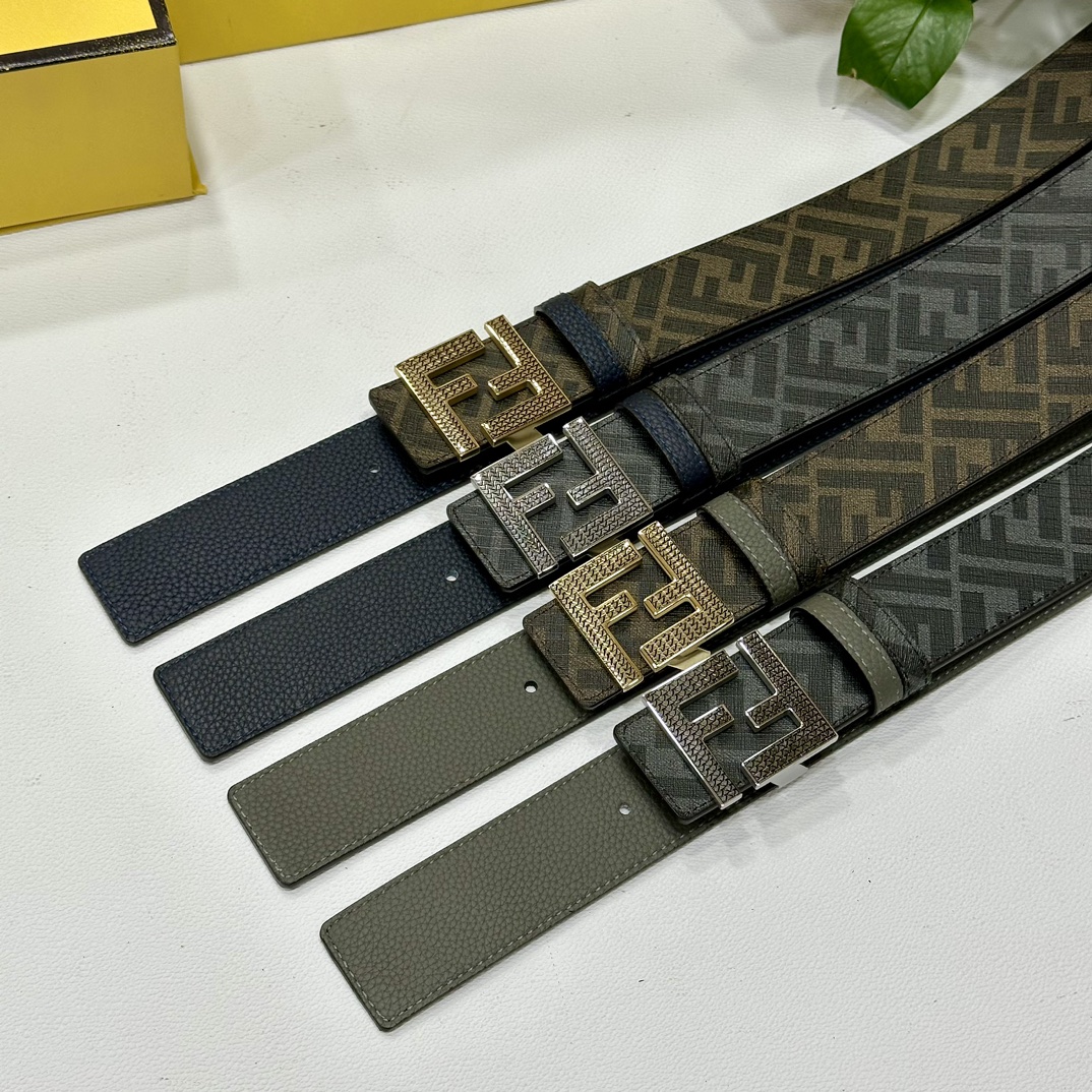 Fendi Basic Belt Black M