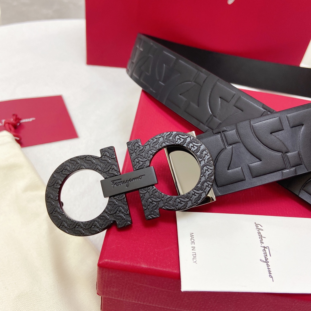 Salvatore Ferragamo Male Leather Belt M