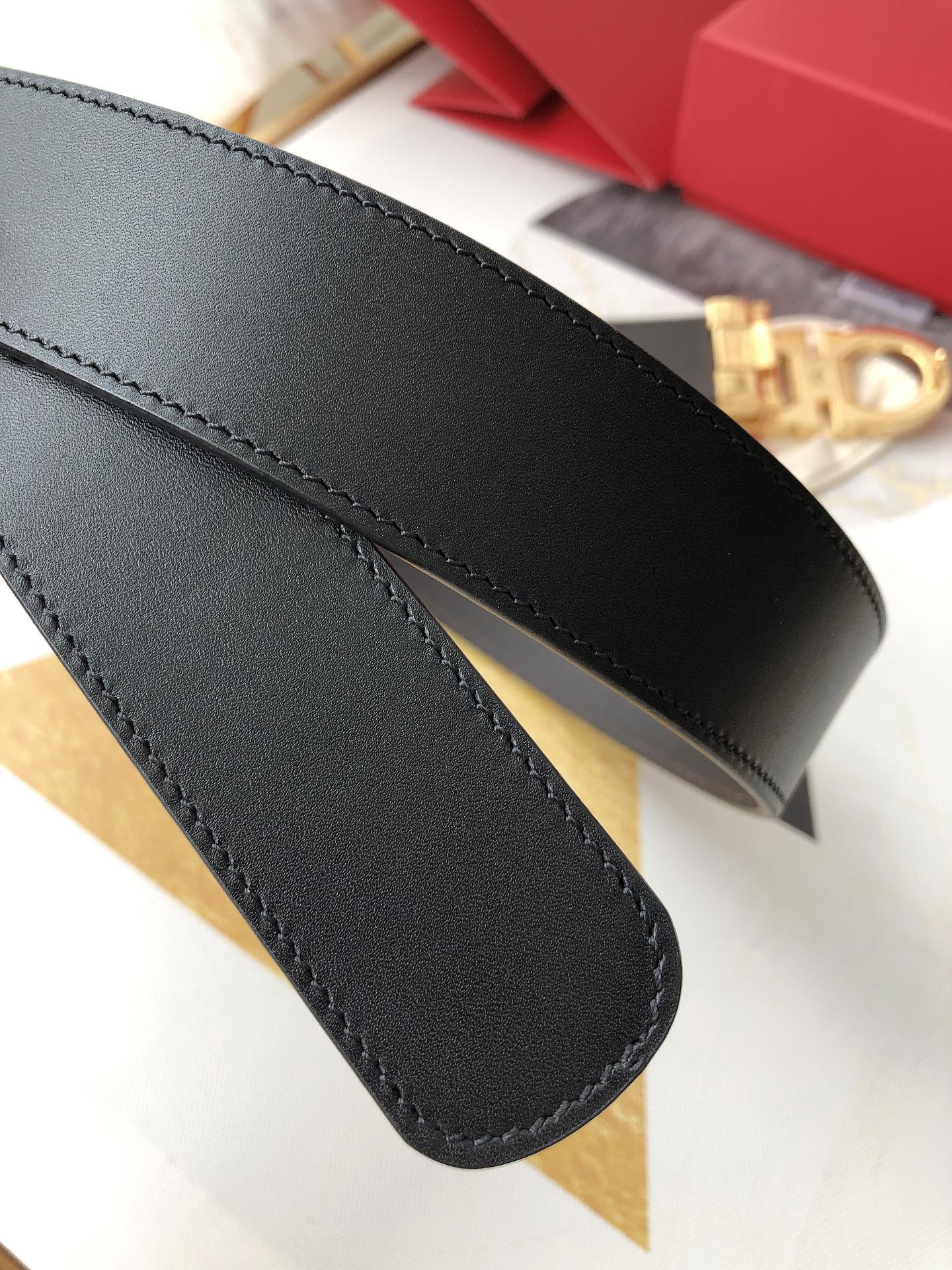 Salvatore Ferragamo Male Leather Belt M