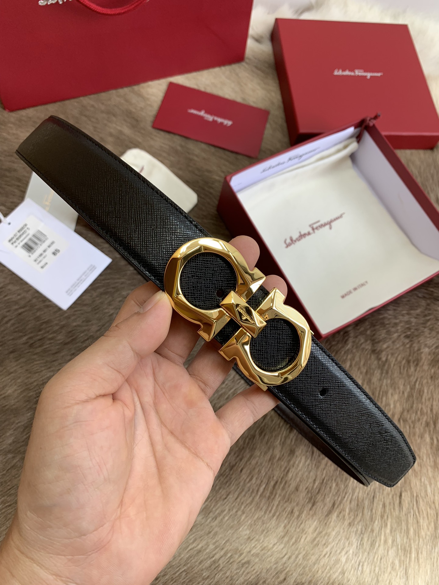 Salvatore Ferragamo Basic Belt M