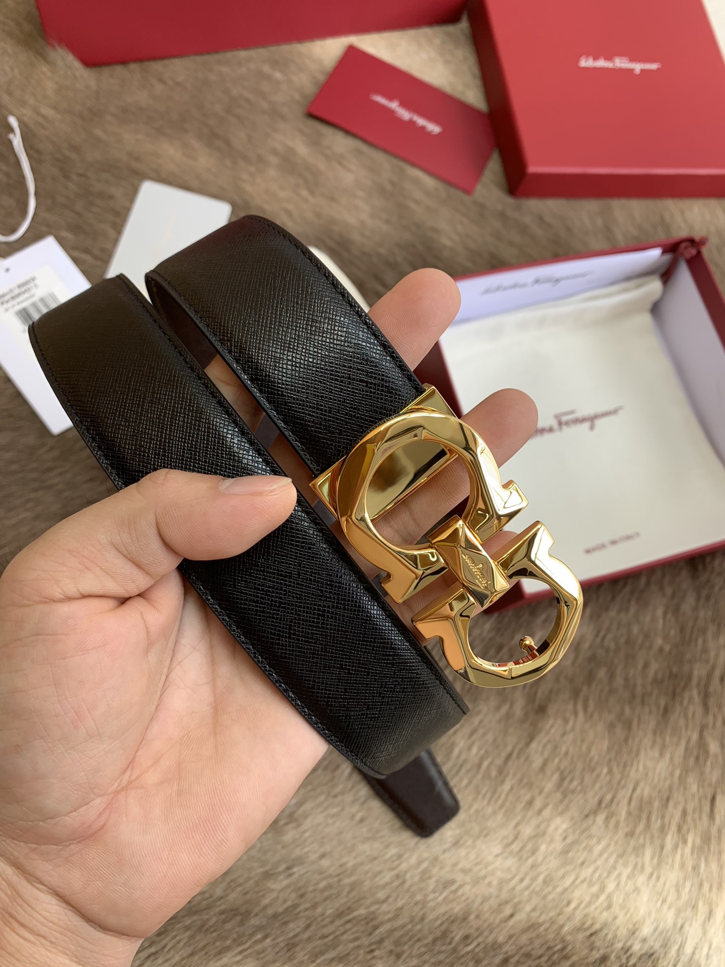 Salvatore Ferragamo Basic Belt M