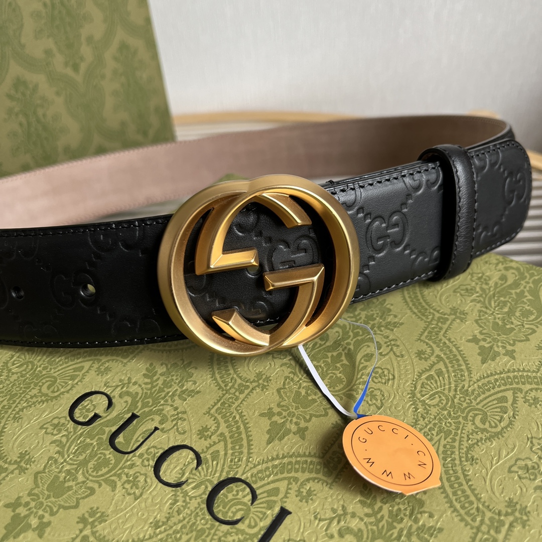 Gucci Basic Belt Cow Leather