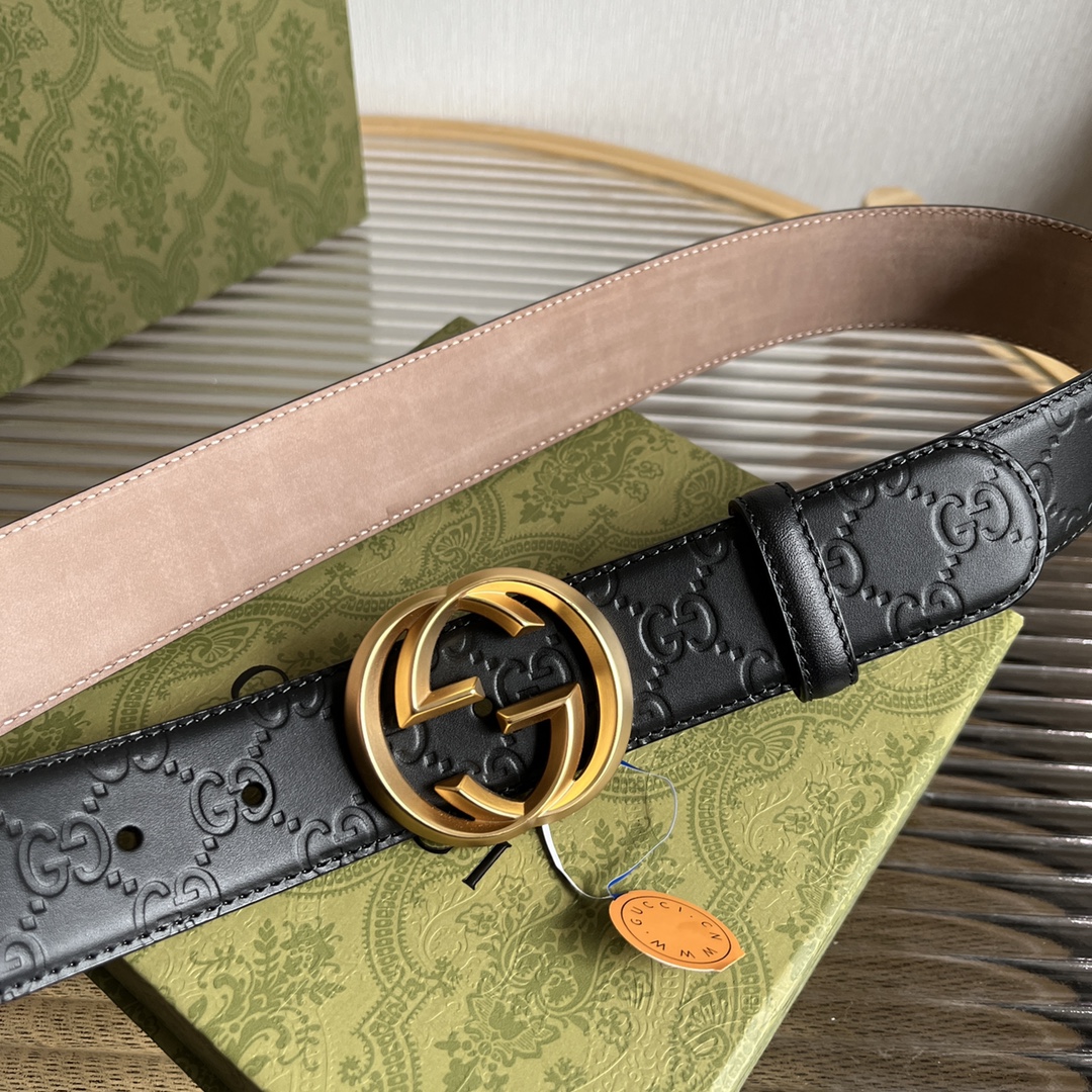 Gucci Basic Belt Cow Leather