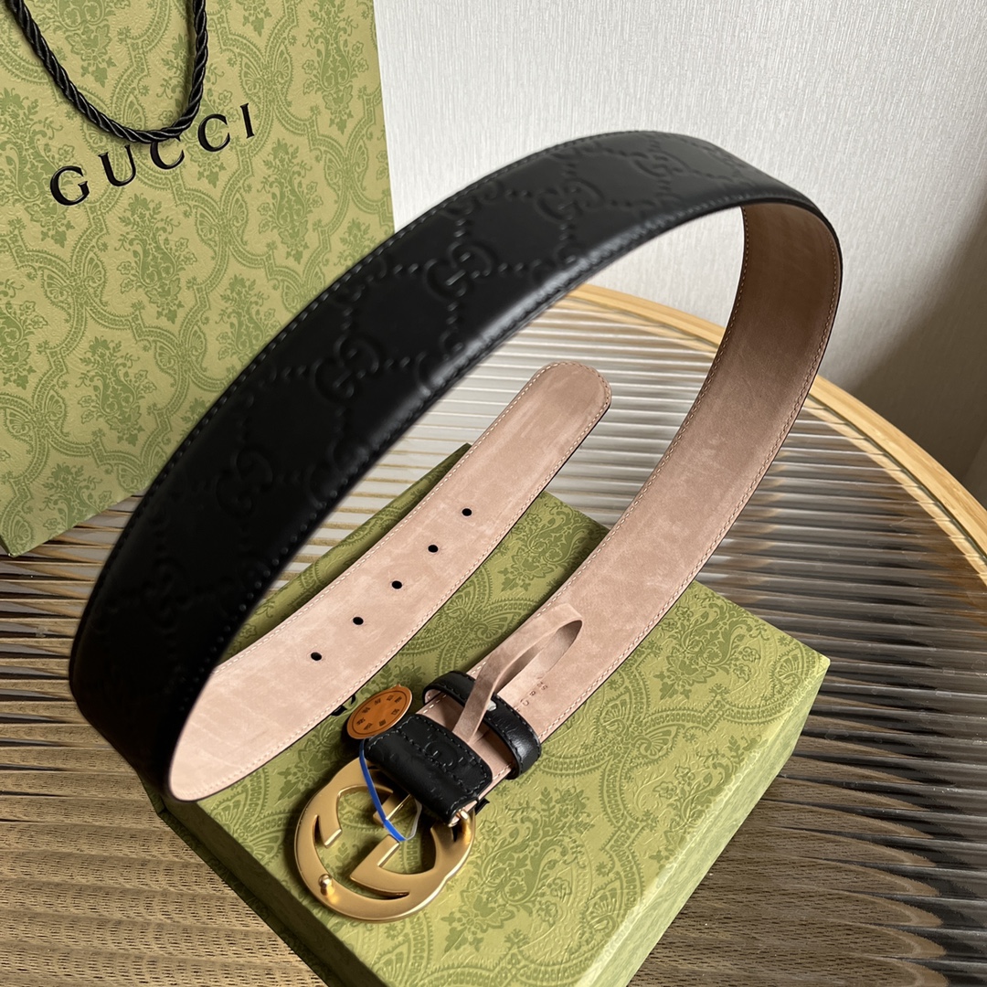 Gucci Basic Belt Cow Leather