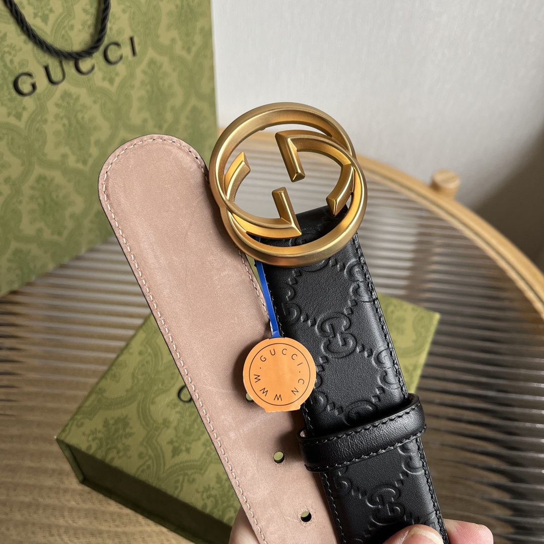 Gucci Basic Belt Cow Leather