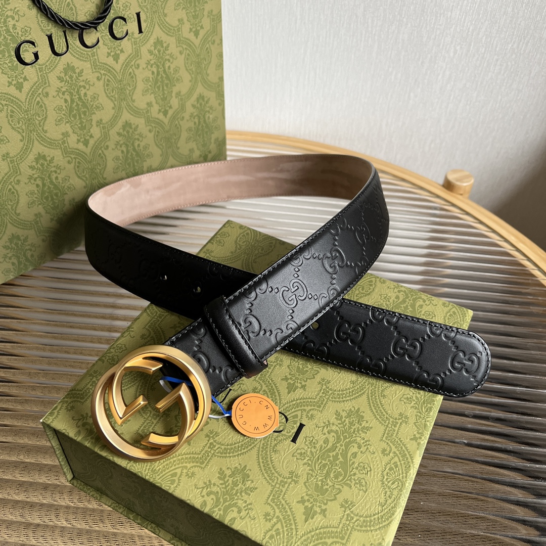 Gucci Basic Belt Cow Leather