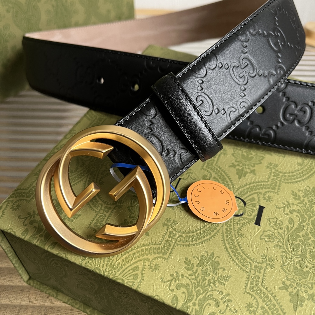 Gucci Basic Belt Cow Leather