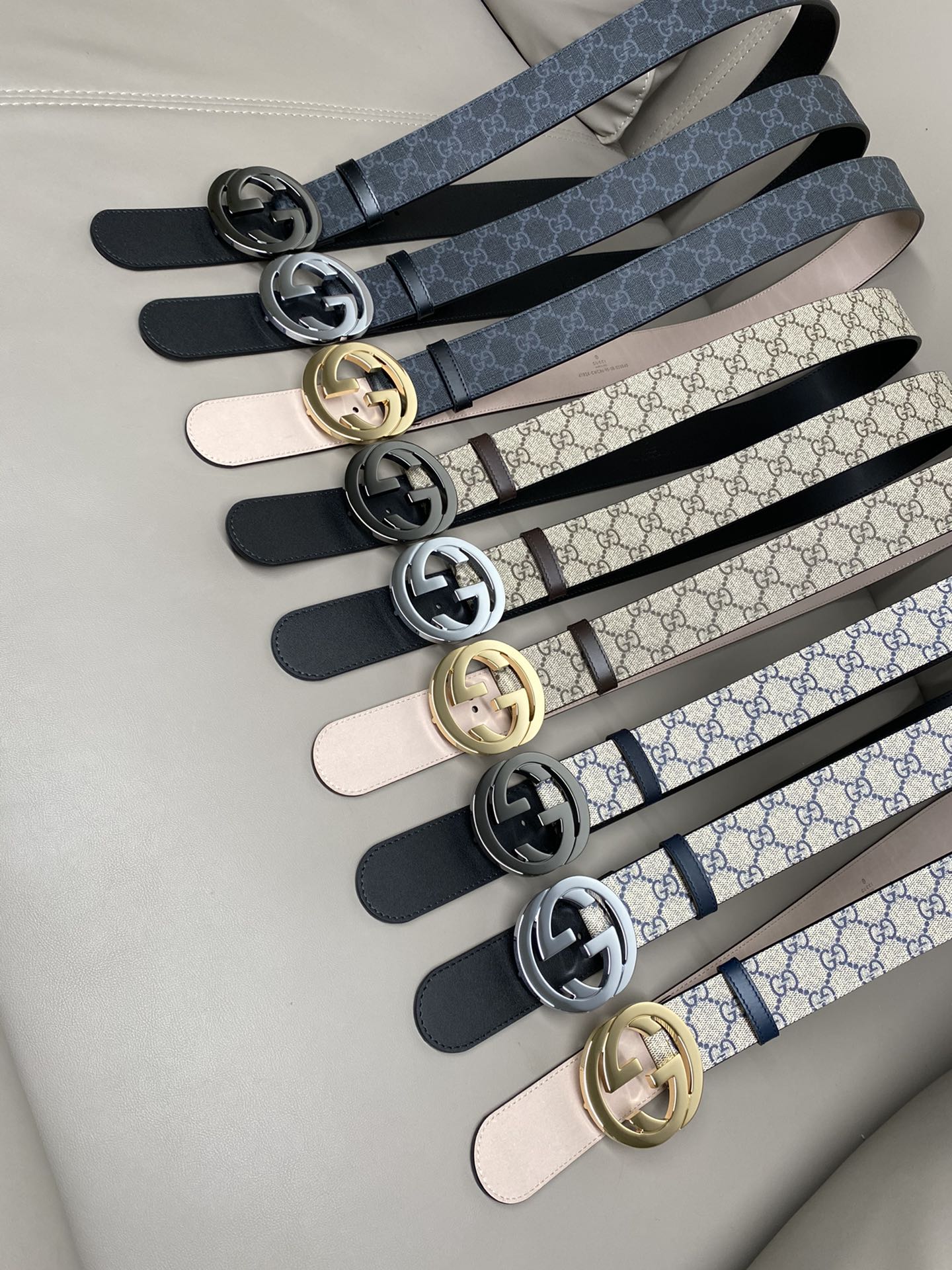 Gucci Canvas Belt Canvas S-m