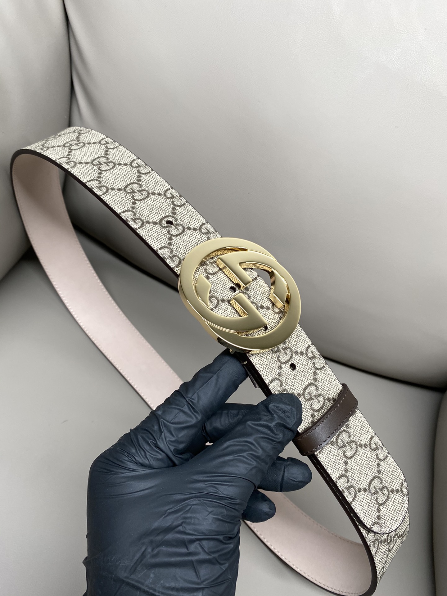 Gucci Canvas Belt Canvas S-m