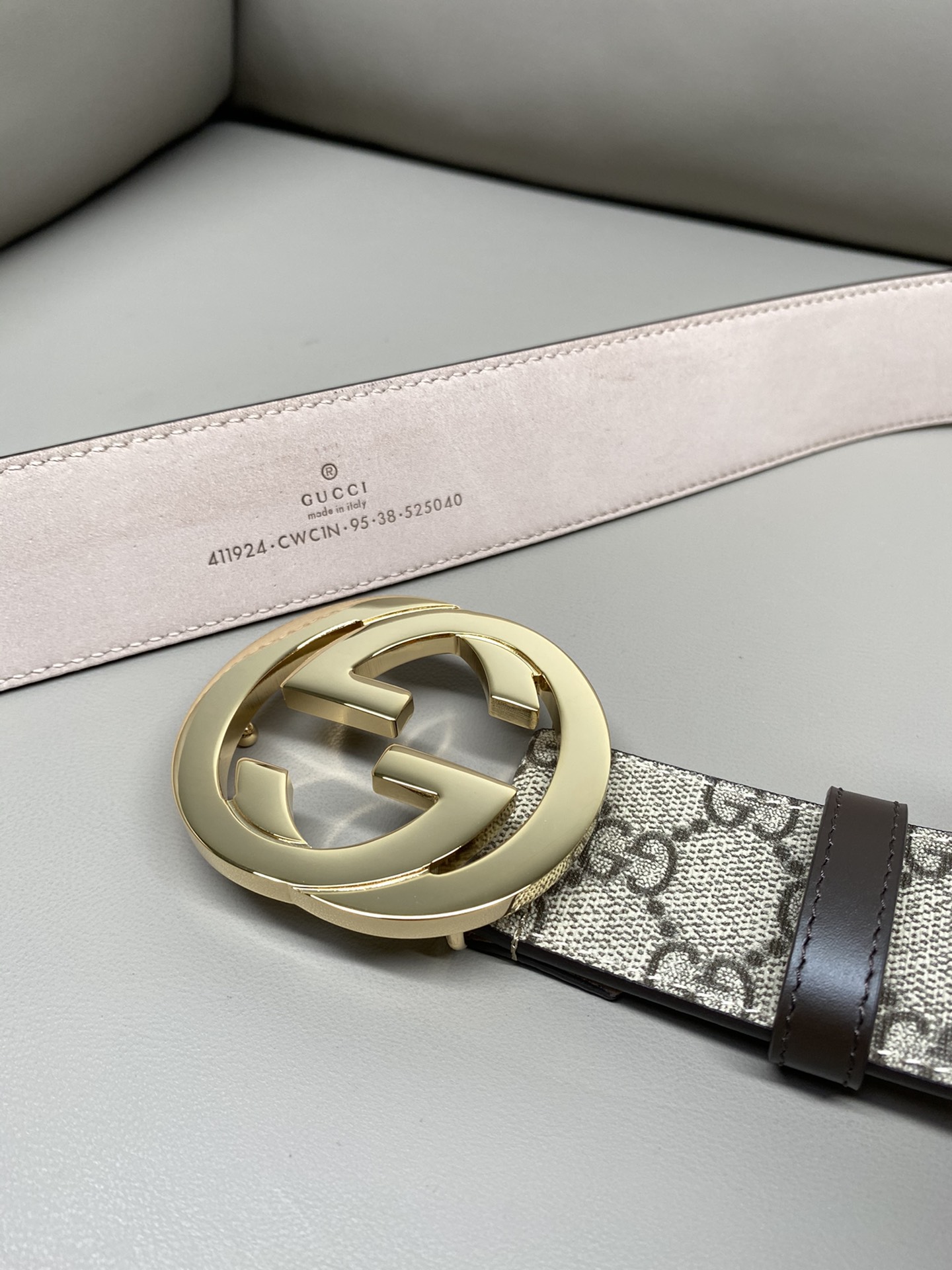 Gucci Canvas Belt Canvas S-m