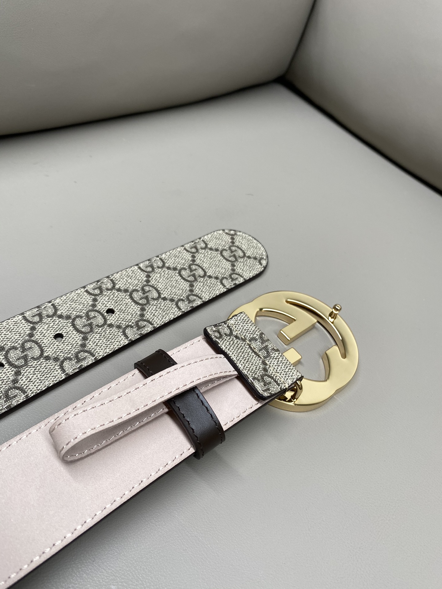 Gucci Canvas Belt Canvas S-m