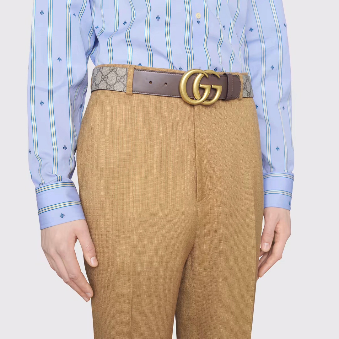 Gucci Basic Belt Brown M