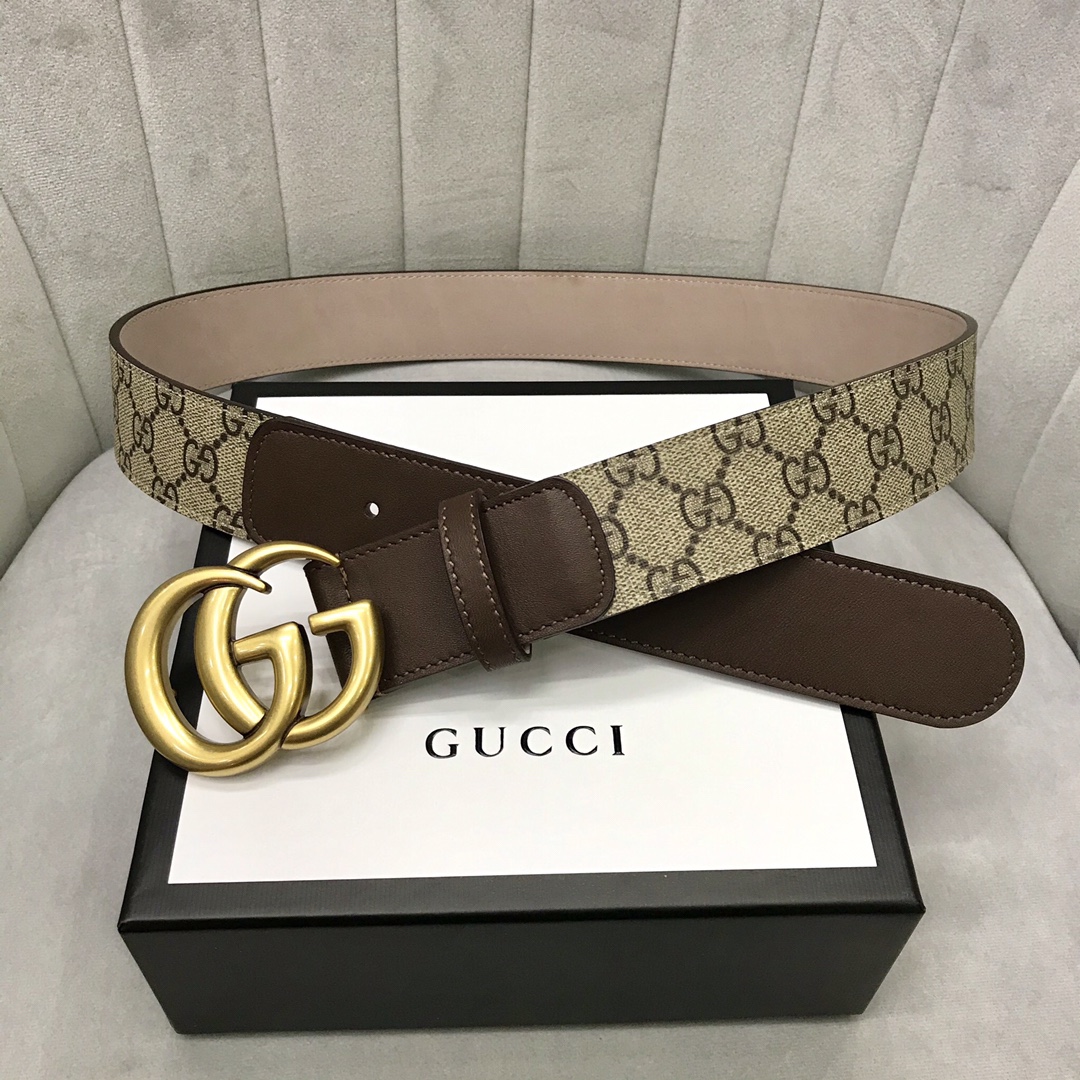 Gucci Basic Belt Brown M