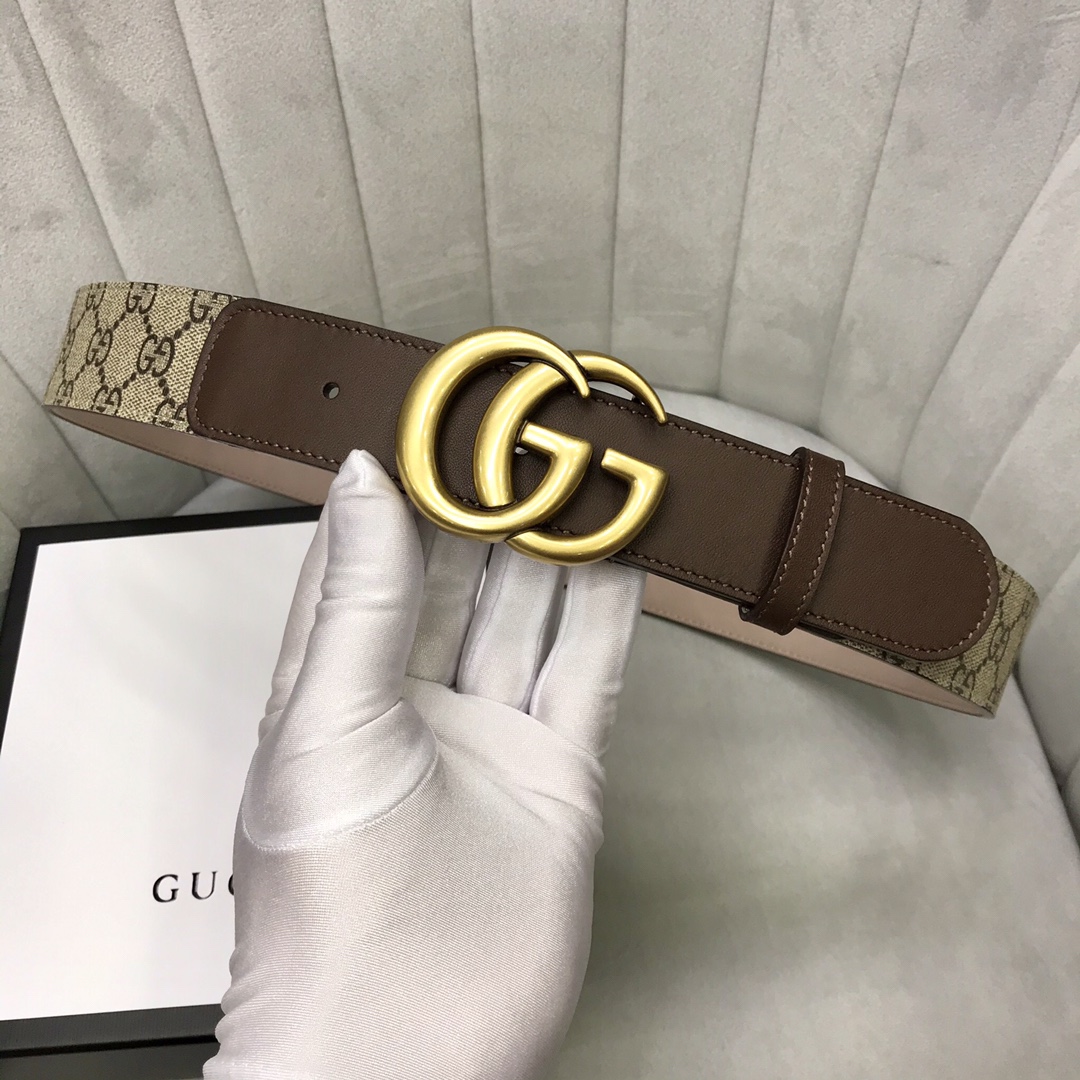 Gucci Basic Belt Brown M