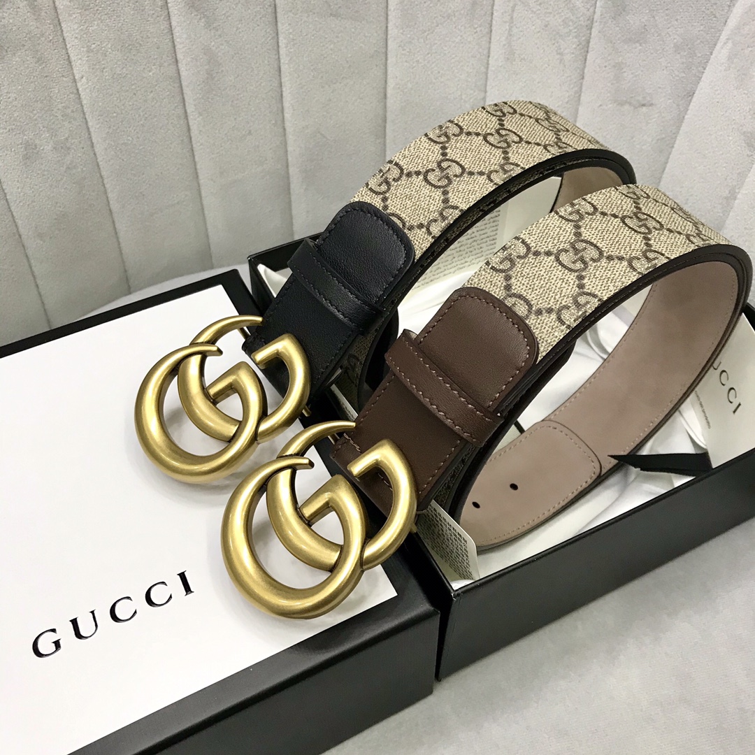 Gucci Basic Belt Brown M