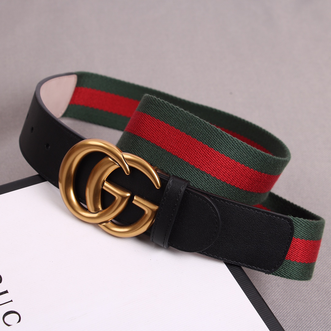 Gucci Basic Belt Top Grain Leather M