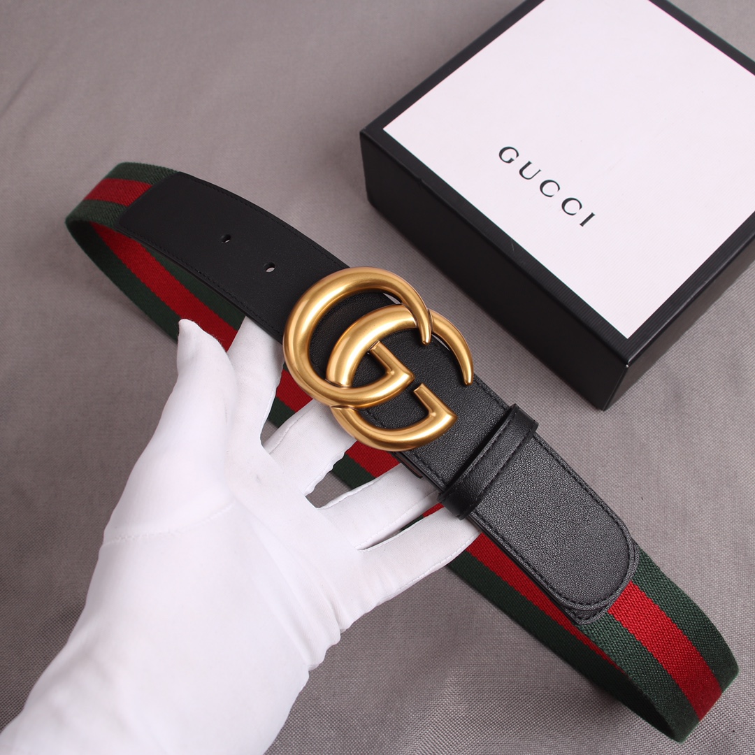Gucci Basic Belt Top Grain Leather M