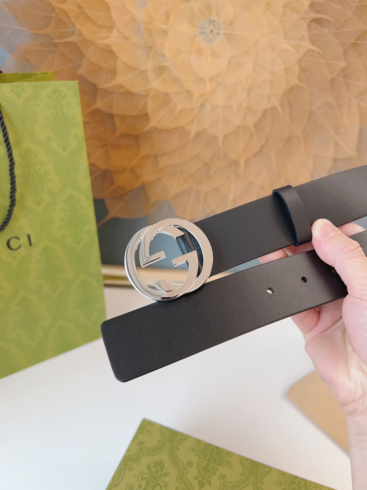 Gucci Basic Belt Black M