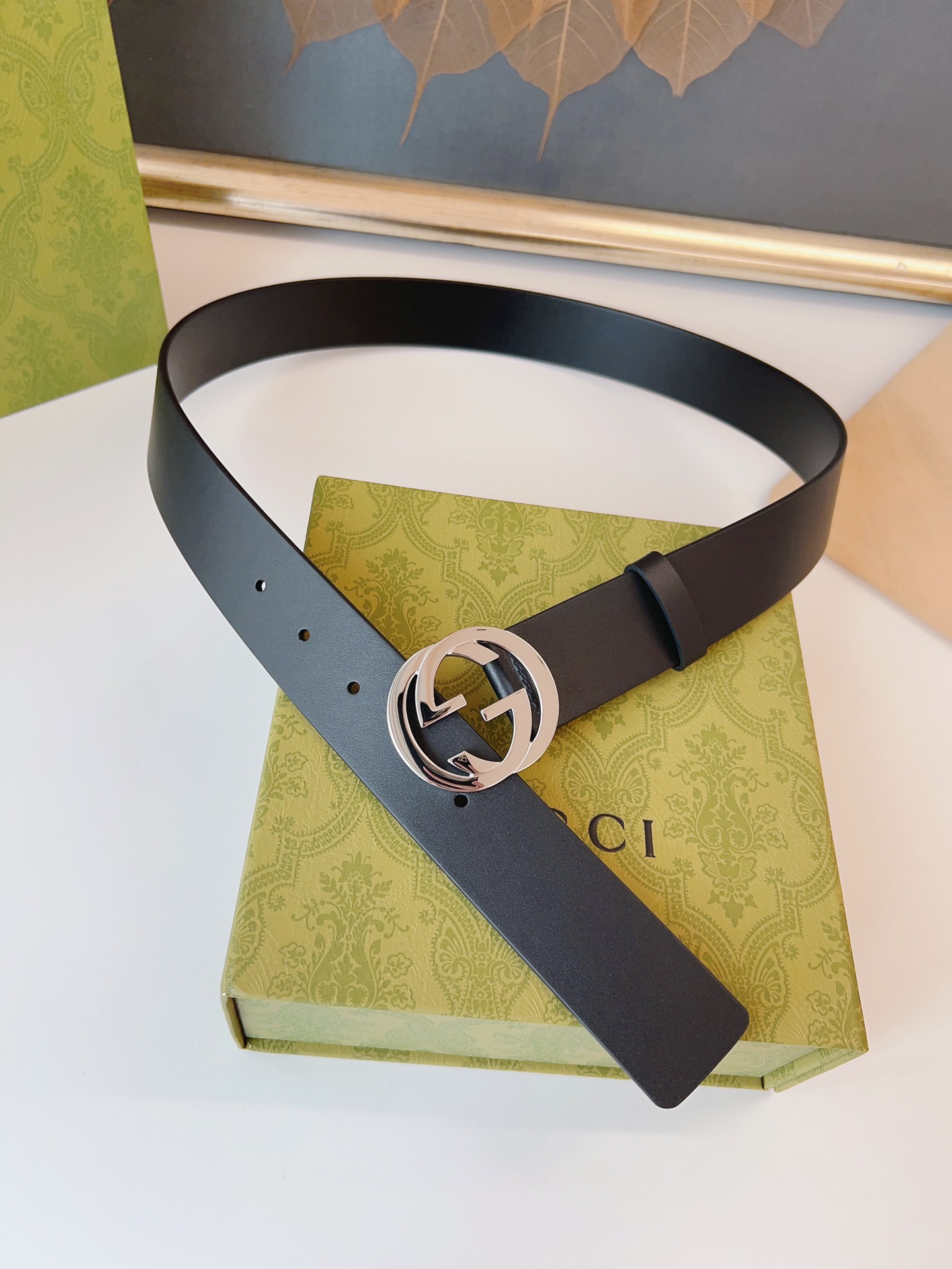 Gucci Basic Belt Black M