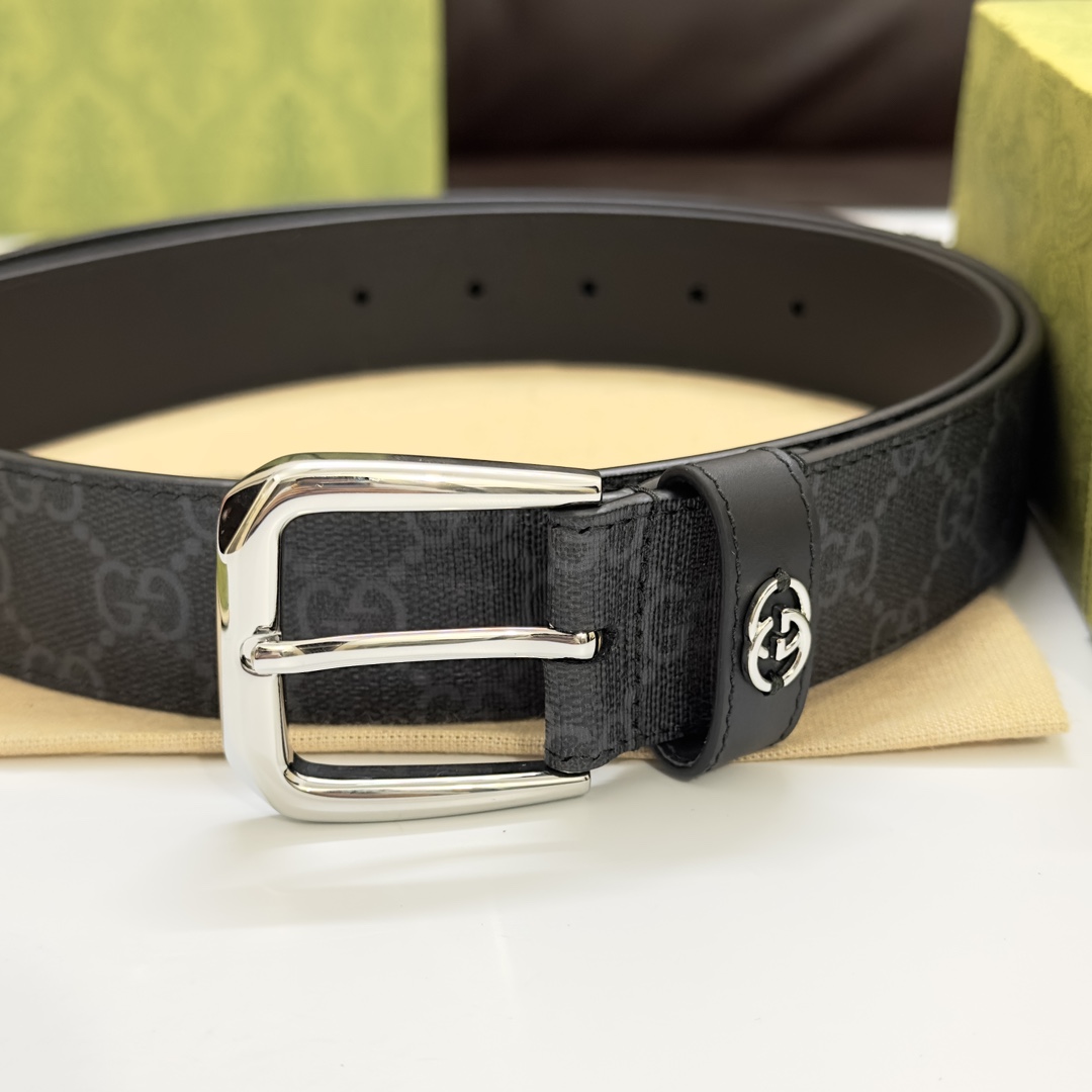 Gucci Basic Belt Black S-m