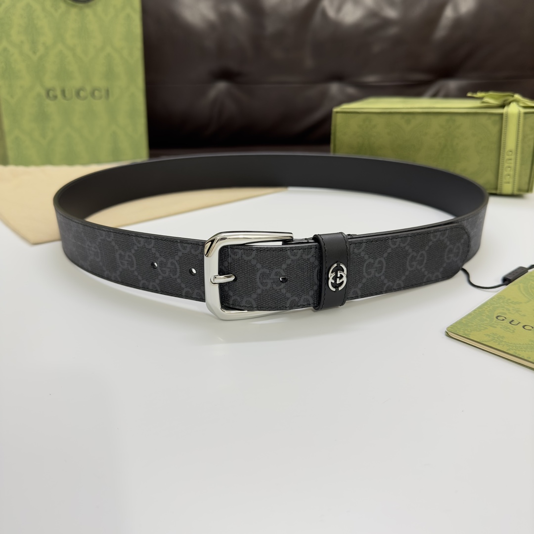 Gucci Basic Belt Black S-m