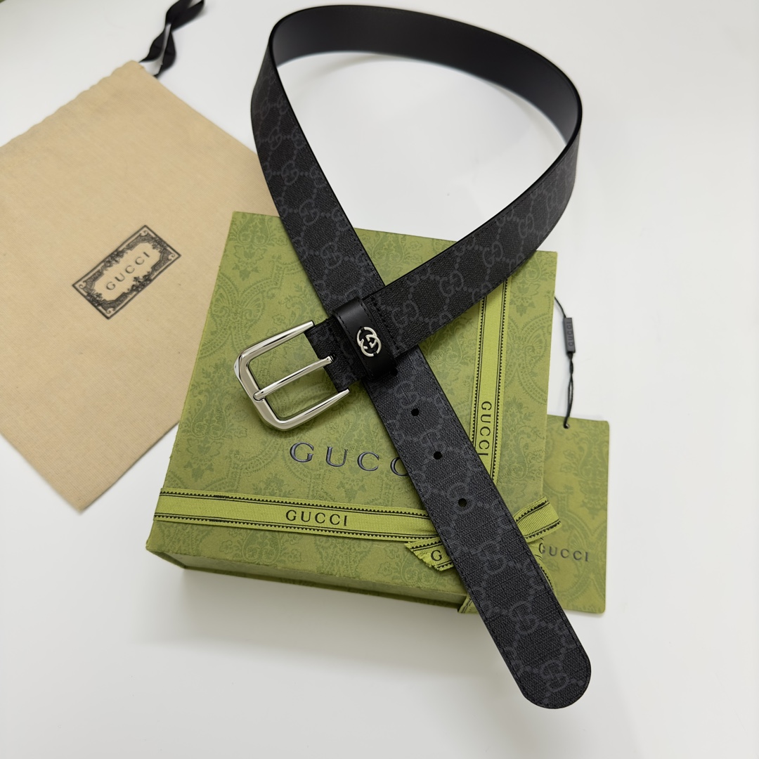 Gucci Basic Belt Black S-m