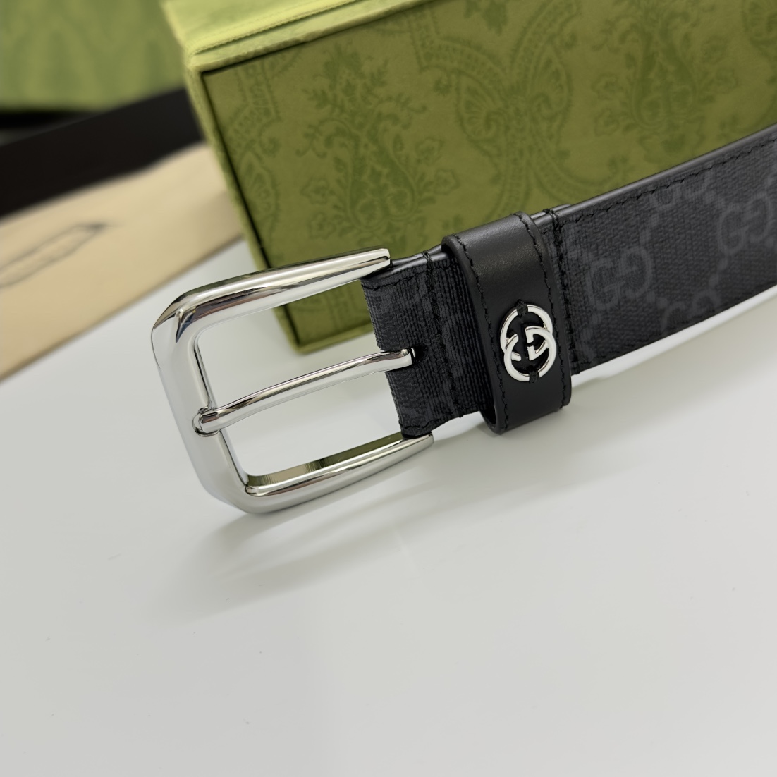 Gucci Basic Belt Black S-m
