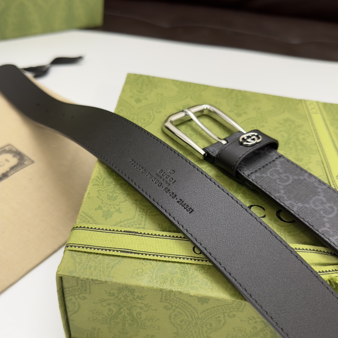 Gucci Basic Belt Black S-m