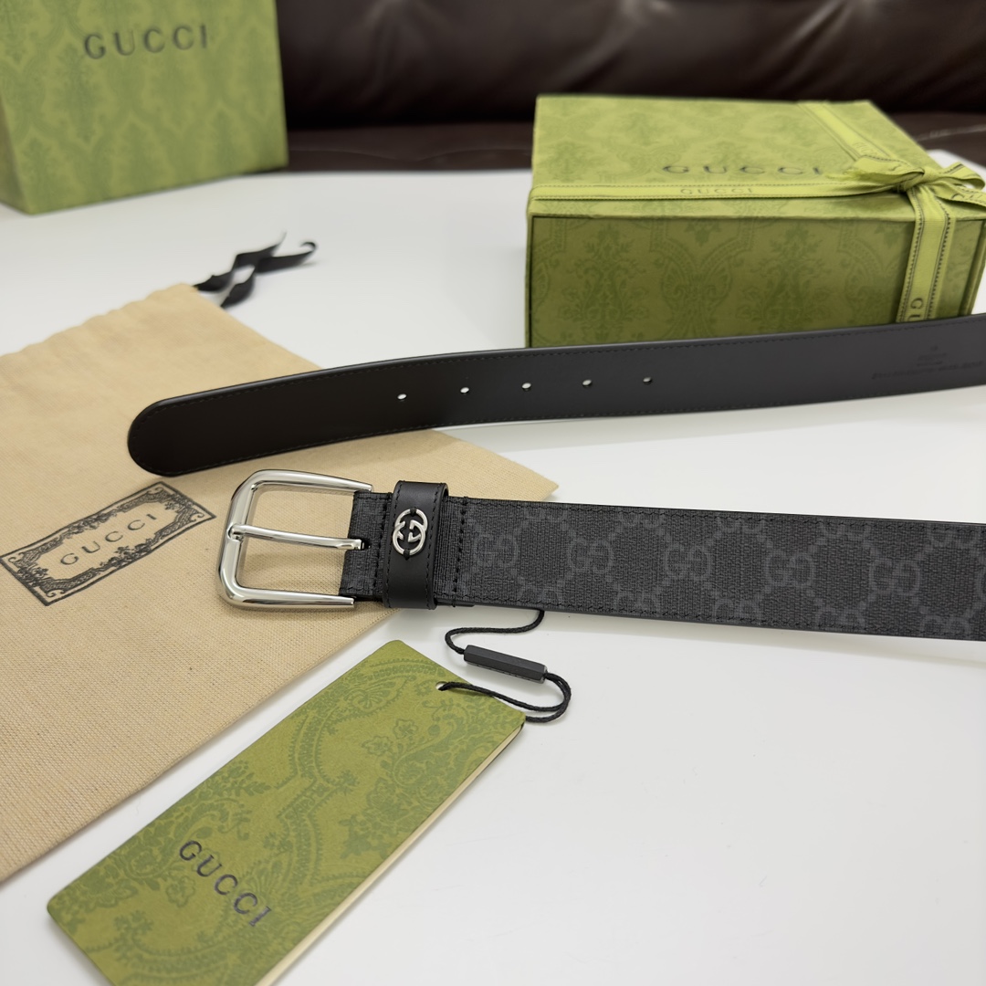 Gucci Basic Belt Black S-m