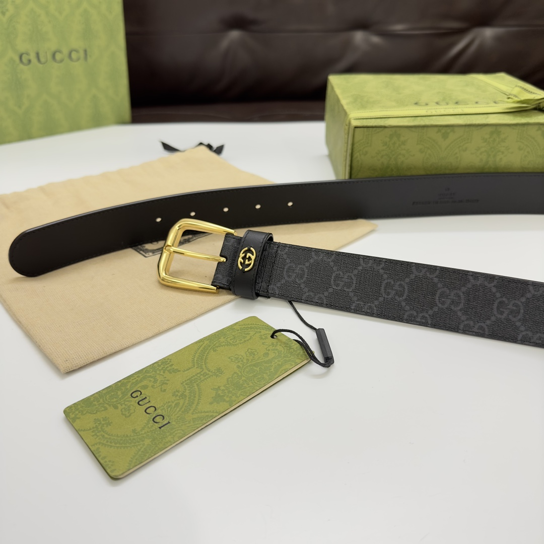 Gucci Basic Belt Black S-m