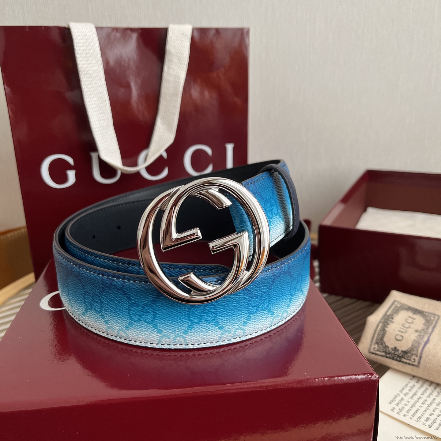 Gucci Basic Belt Canvas M