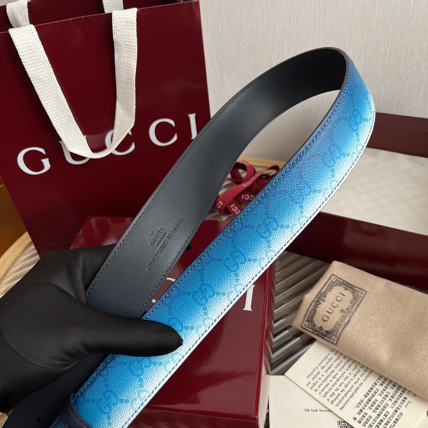 Gucci Basic Belt Canvas M