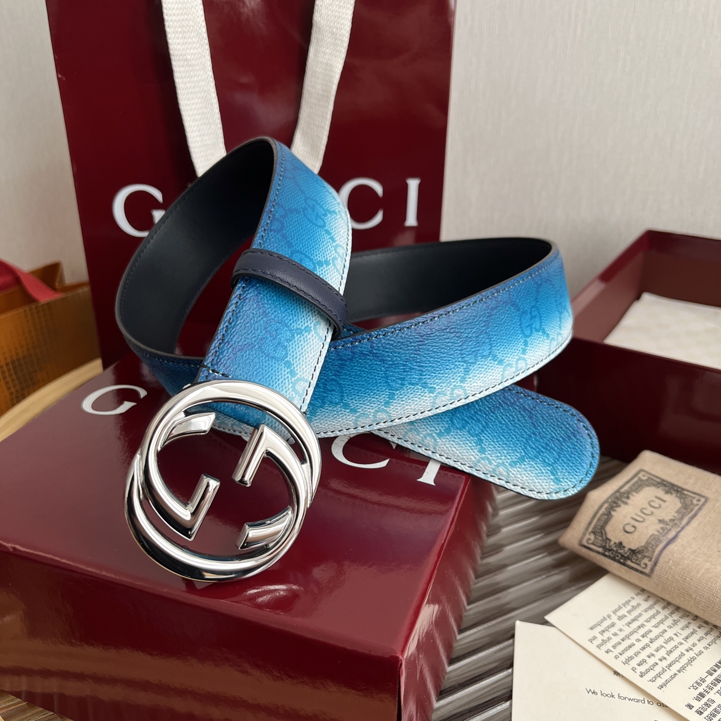 Gucci Basic Belt Canvas M