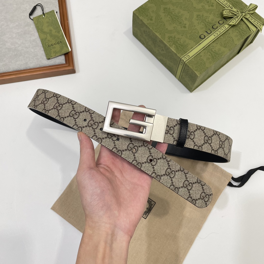 Gucci Basic Belt Brown S-m