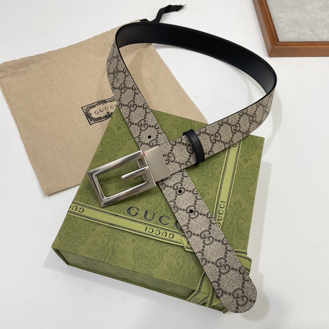 Gucci Basic Belt Brown S-m