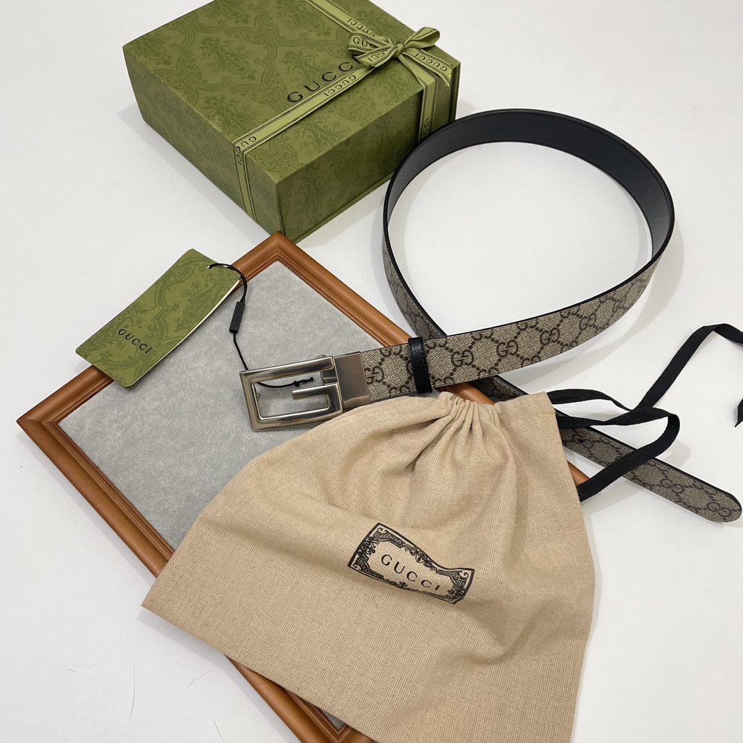 Gucci Basic Belt Brown S-m