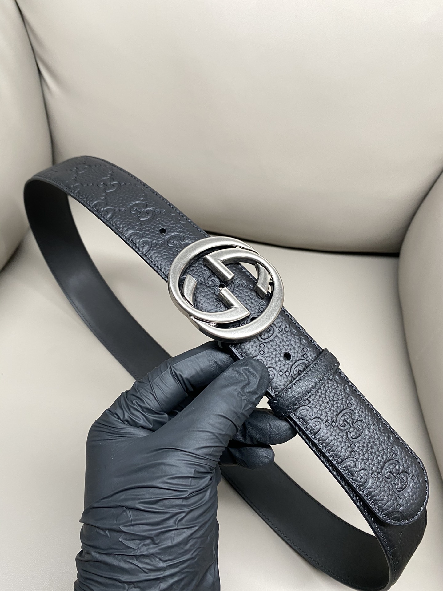 Gucci Basic Belt Cow Leather