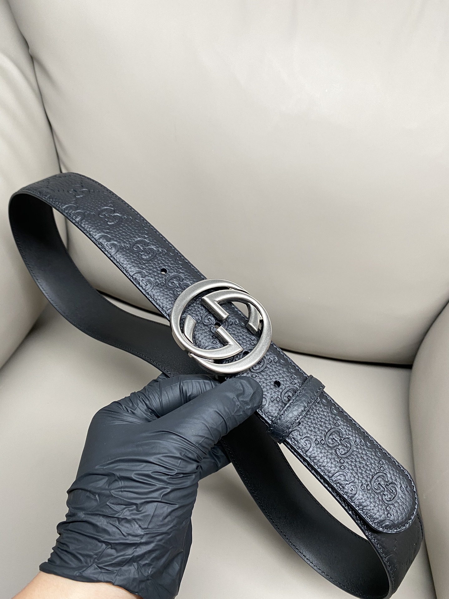 Gucci Basic Belt Cow Leather