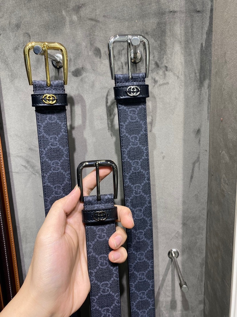 Gucci Basic Belt Black S-m