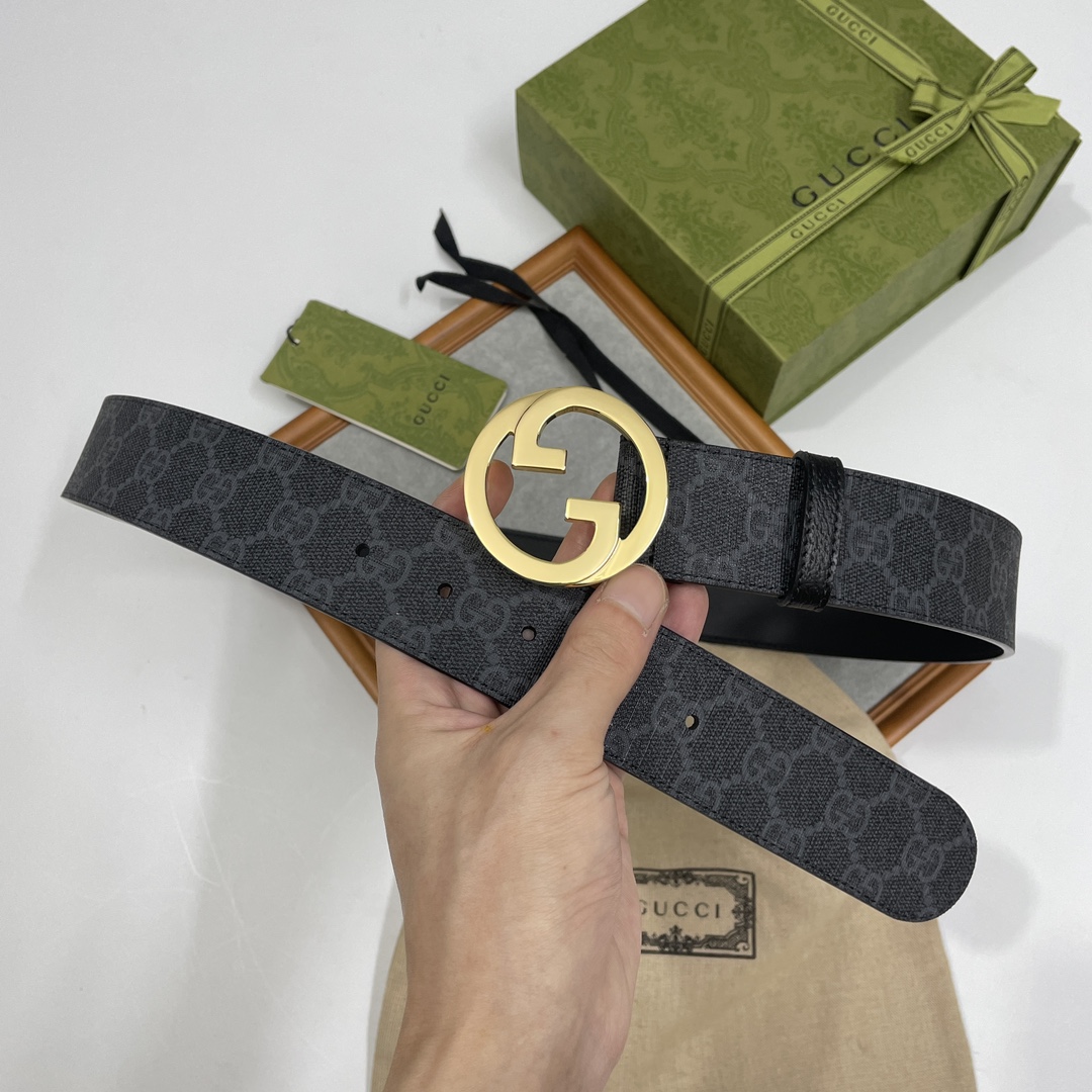 Gucci Basic Belt Black S-m