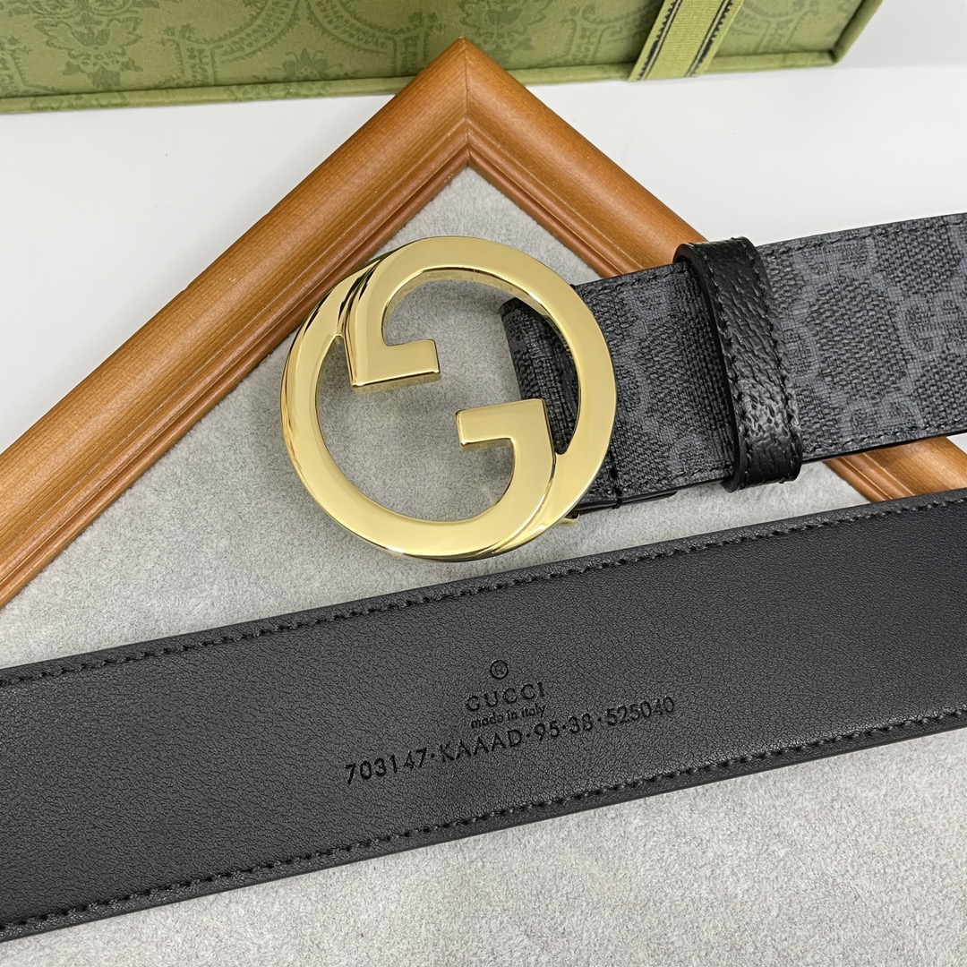 Gucci Basic Belt Black S-m
