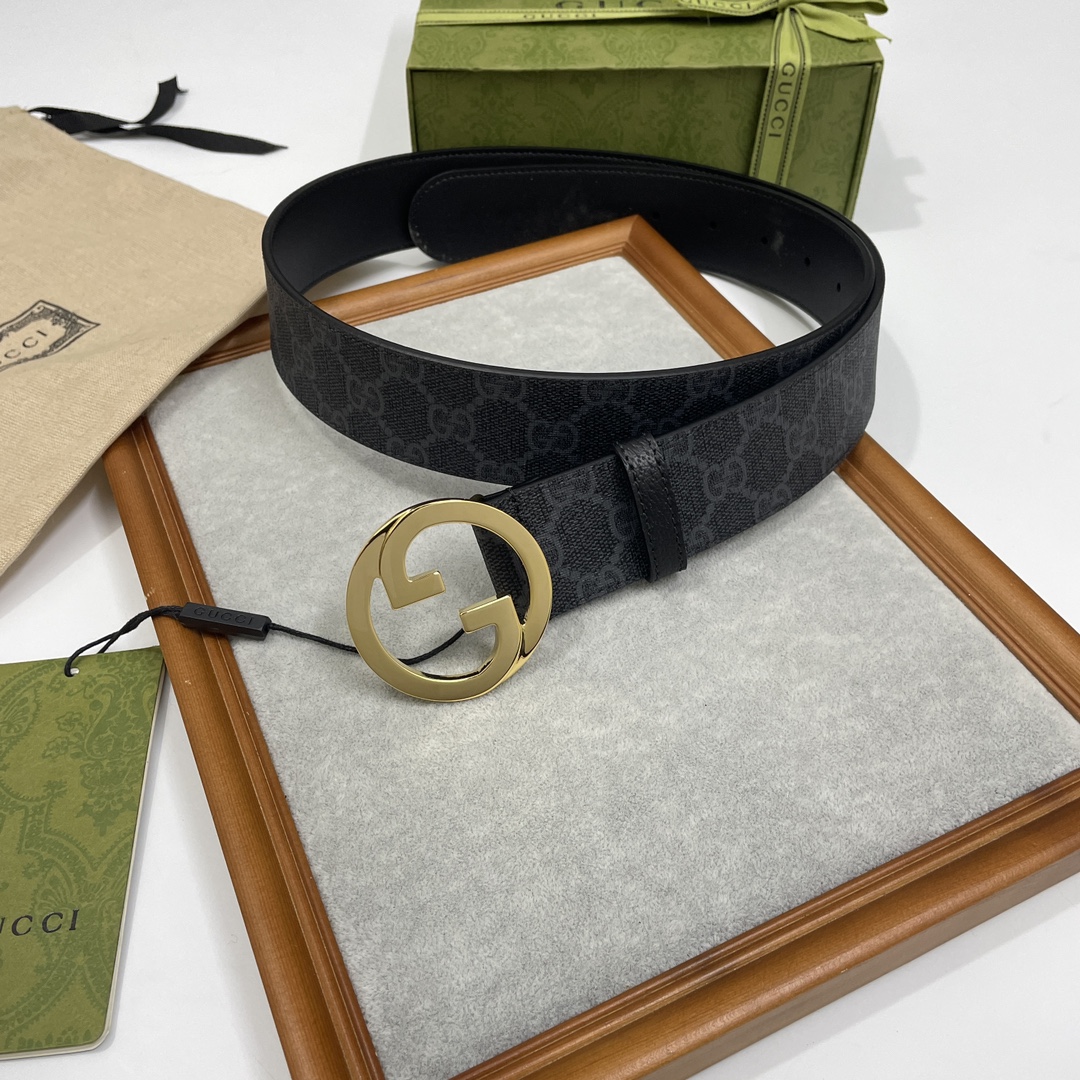 Gucci Basic Belt Black S-m