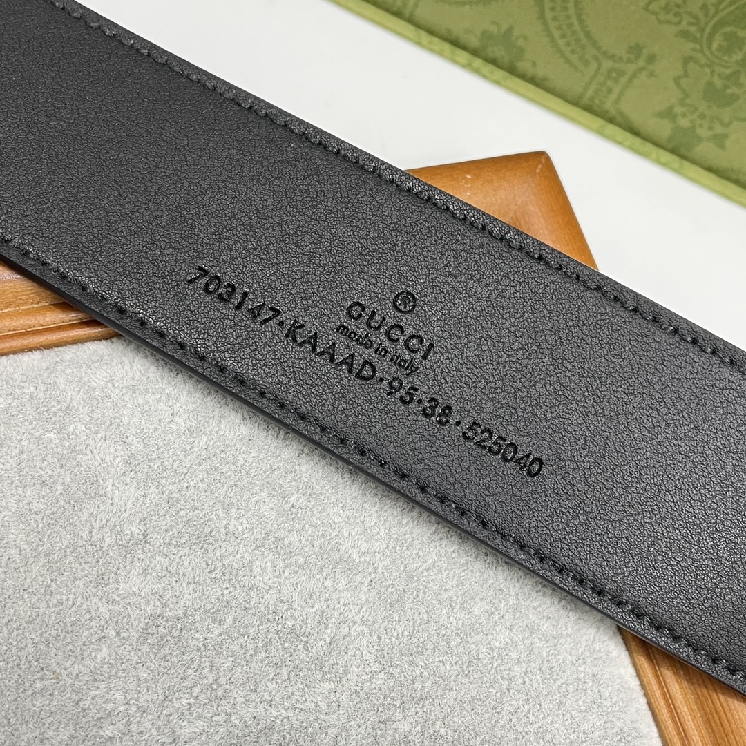 Gucci Basic Belt Black S-m